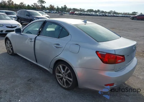 2007 Lexus Is 250 from USA, damaged, VIN JTHBK262972042266